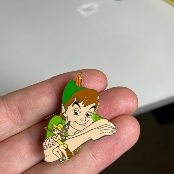 Vtg Disney Peter Pan & Tink Pin - Picture 3 of 6